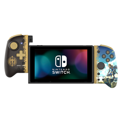 HORI Split Pad Pro The Legend of Zelda™: Tears of the Kingdom Edition Manette mode portable pour Nintendo Switch et Nintendo Switch OLED Licence officielle Nintendo - vue 3