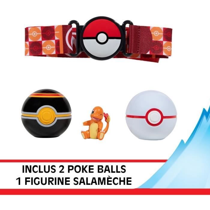 Ceinture BANDAI Pokémon Clip 'N' Go 1 ceinture 2 Poké Balls et 1 figurine Carapuce 5 cm - vue 8