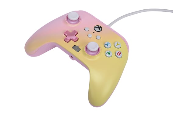 PowerA XBGP0003-01 mando y volante Rosa USB Gamepad Analógico Xbox, Xbox Series S, Xbox Series X