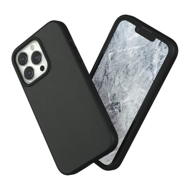 RhinoShield Coque Compatible avec [iPhone 13 Pro]   SolidSuit - Housse Fine avec Technologie Absorption des Chocs & Finition Premium - Métal brossé