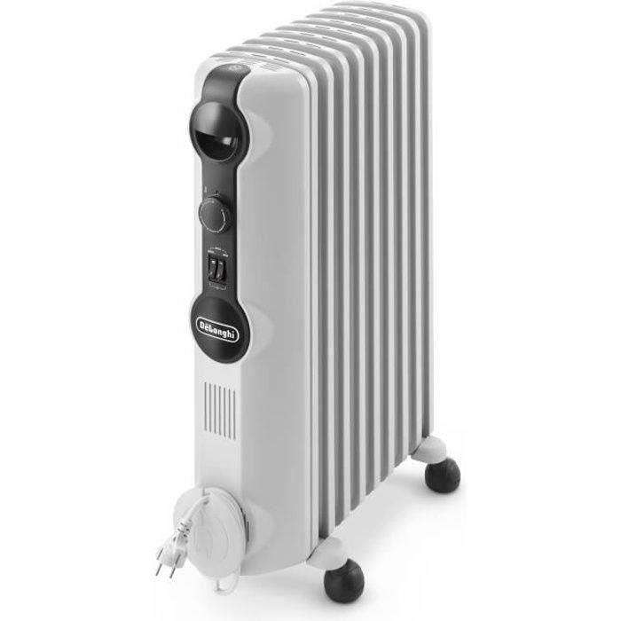 Radiateur à Bain d'Huile DeLonghi Radia TRRS0920 – 2000 W, 9 Éléments, Thermostat - vue 2