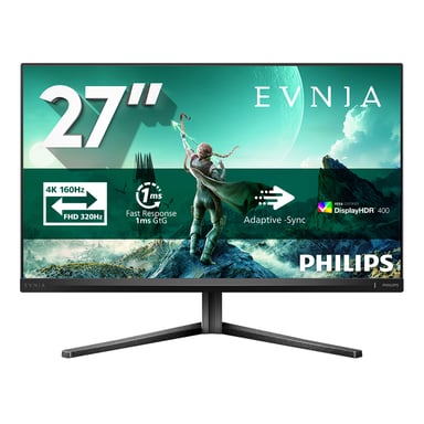 Philips Evnia 3000 27M2N3800A/00 Monitor PC 68,6 cm (27'') 3840 x 2160 Pixel 4K Ultra HD LCD Grigio
