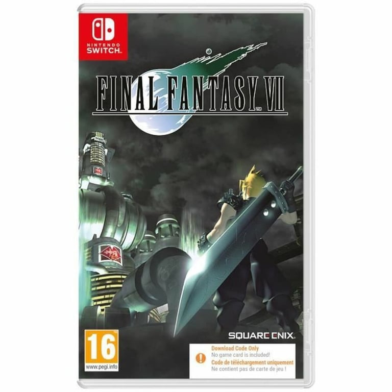 Final Fantasy VII Jeu Nintendo Switch Code dans la boîte - vue 4