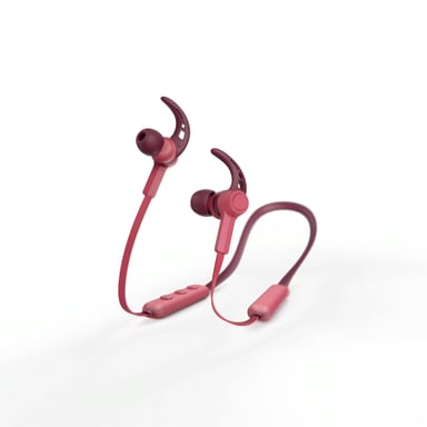 Hama Connect Neck Casque Sans fil Ecouteurs Sports Bluetooth Rouge