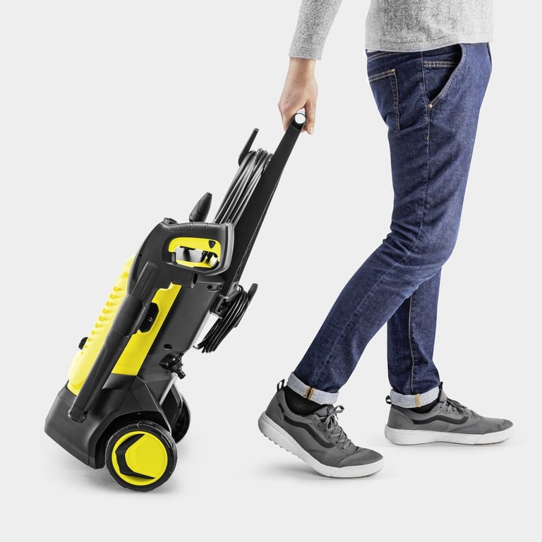 Kärcher K 4 WCM Nettoyeur haute pression Droit Electrique 420 l/h 1800 W Noir, Jaune - Neuf