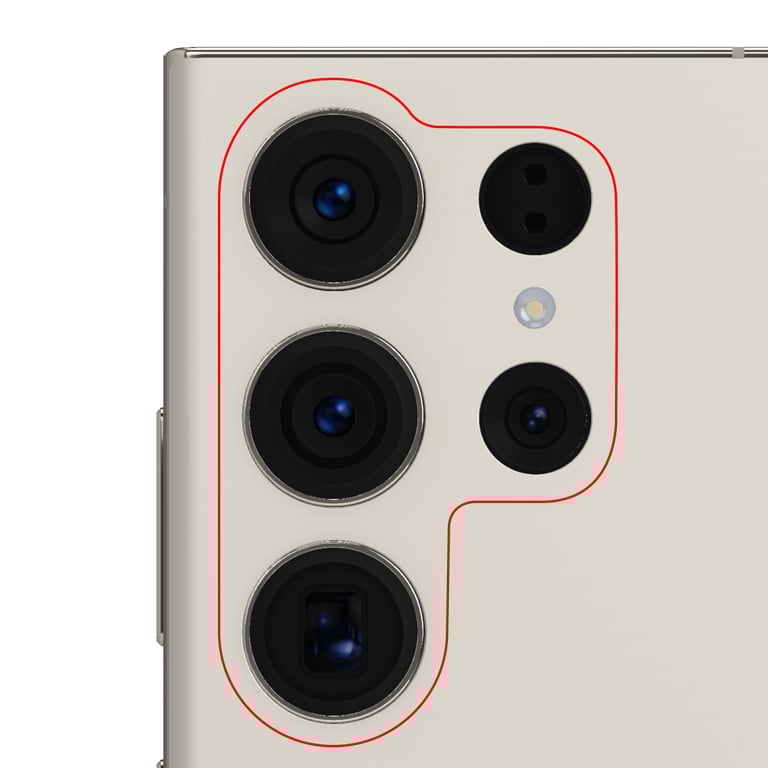 SAMSUNG Lentille Caméra pour Samsung Galaxy S23 Ultra - vue 6