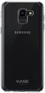 Coque hybride invisible pour Samsung Galaxy J6 2018, Transparente