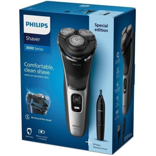 Rasoir Électrique PHILIPS S3143/02 – Étanche, Autonomie 60min - vue 6