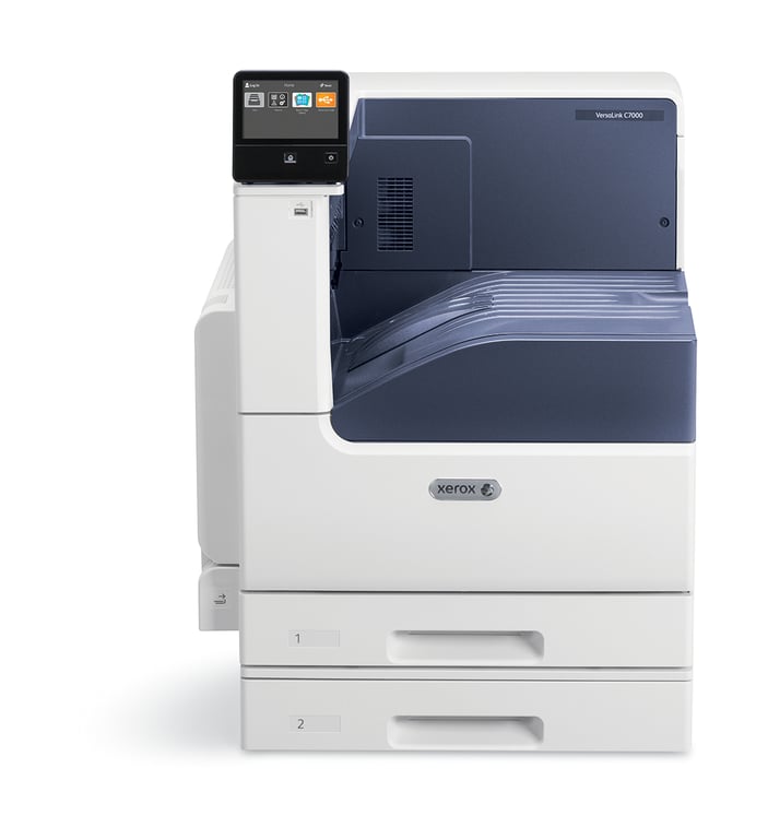 Xerox VersaLink Imprimante C7000 A3, 35/35 ppm, Adobe PS3, pilote PCL5e/6, 2 magasins, 620 feuilles au total - Neuf
