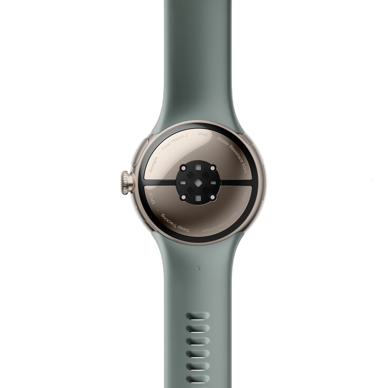 Google Pixel Watch 2 AMOLED 41 mm Numérique Écran tactile 4G Or Wifi GPS (satellite)