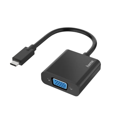 Hama 00200317 cavo video e adattatore USB Type-C VGA (D-Sub) Nero