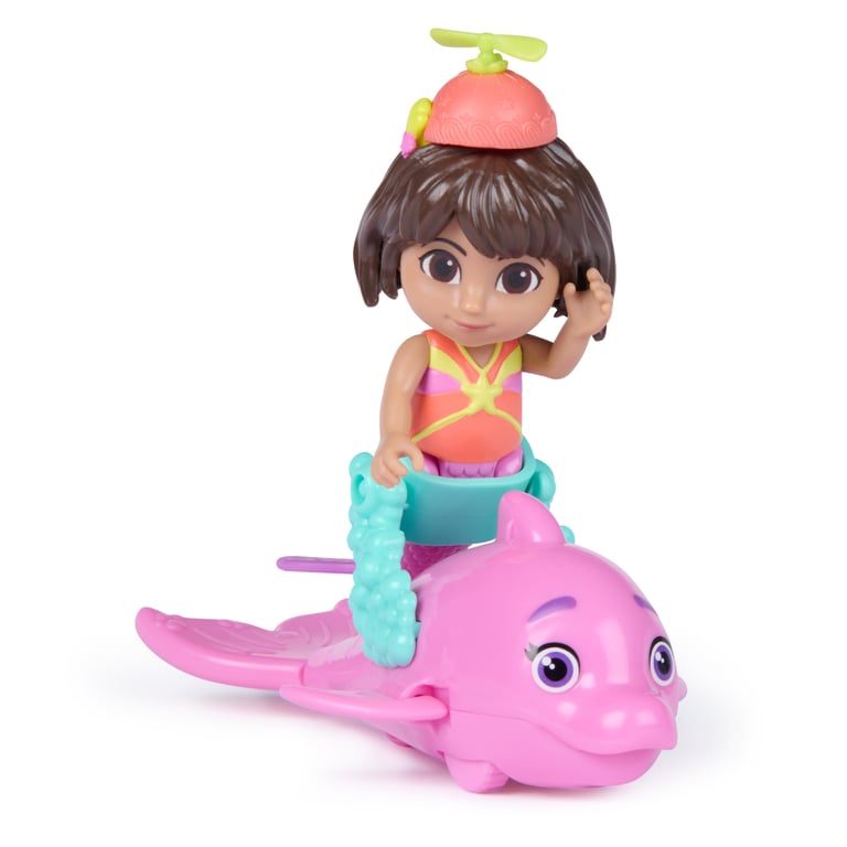 Dora the Explorer Figurines aventure Dora & Rosa dauphin - vue 4