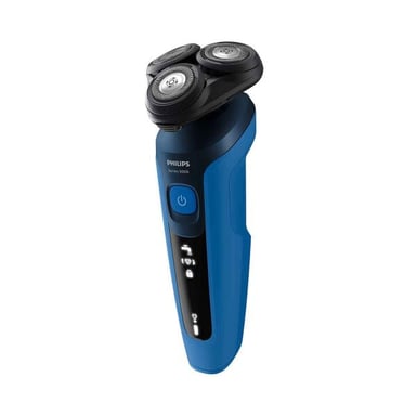 Philips SHAVER Series 5000 S5466/17 Afeitadora Recortadora Rotativa para Hombre Negro, Azul