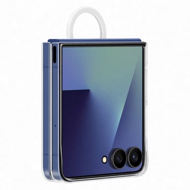 Samsung EF-QF766CTEGWW funda para teléfono móvil 17,4 cm (6.85'') Transparente