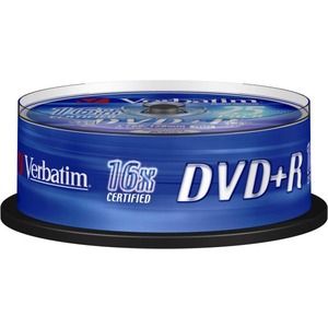 Verbatim DVD+R 4.7 Go 16x par 25 spindle - vue 7