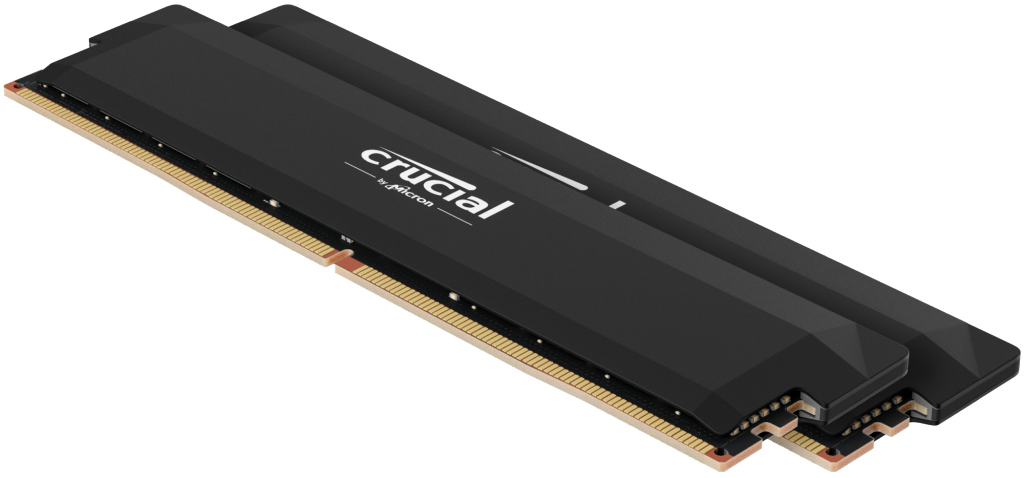 CRUCIAL Mémoire RAM DDR5 PRO Overclocking Edition Kit 2 x 6000 MT/ CL40 UDIMM