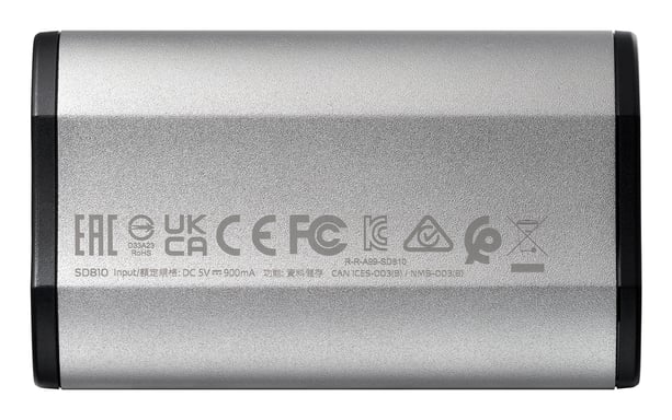 ADATA SD810 1 To USB Type-C USB 3.2 Gen 2x2 Noir, Argent