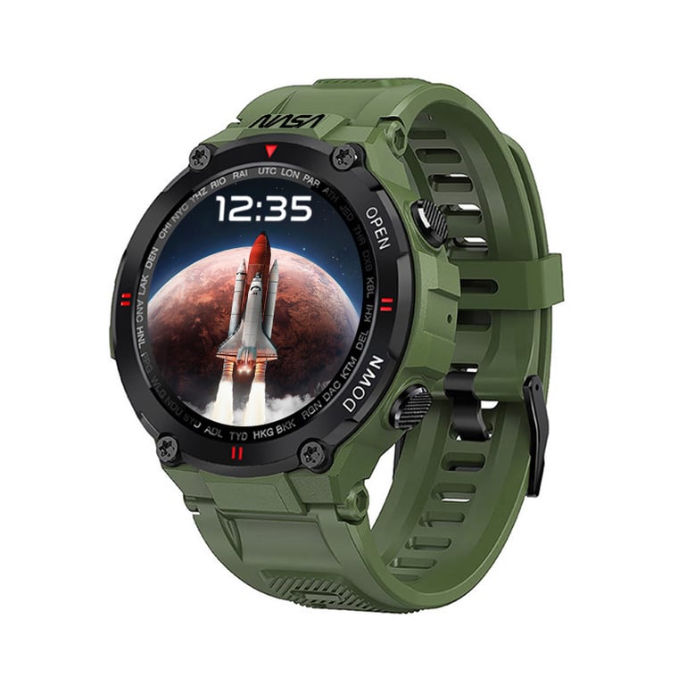 NASA Montre Connectée Homme; Smartwatch; Sport; IP68; Santé; Images de  l'univers; Android - iOS; Mod : BNA30119-002 - Nasa