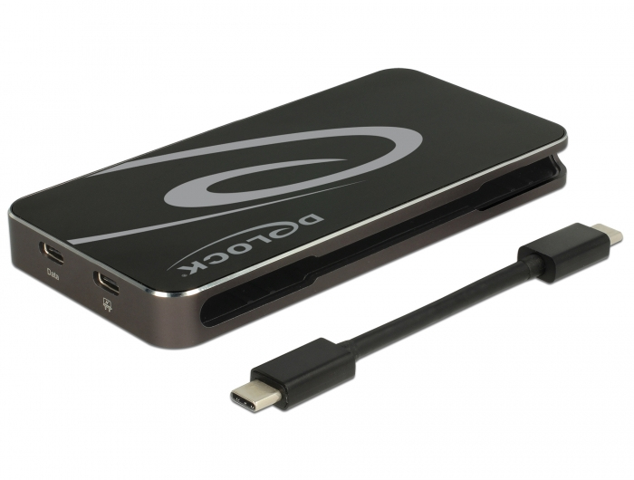 DeLOCK USB Type C 3.2 Dockingstation 4K HDMI DP / VGA USB Hub und PD 3.0 Neuf - vue 3