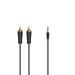 Hama 00205260 câble audio 1,5 m 3,5mm 2 x RCA Noir