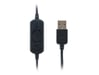 Equip 245305 auricular y casco Auriculares Alámbrico Diadema Oficina/Centro de llamadas USB tipo A Negro