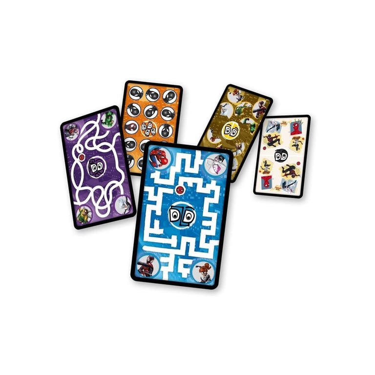 Jeu de cartes GODDIT! Spider-Man WINNING MOVES Réflexes et logique Bleu - Neuf
