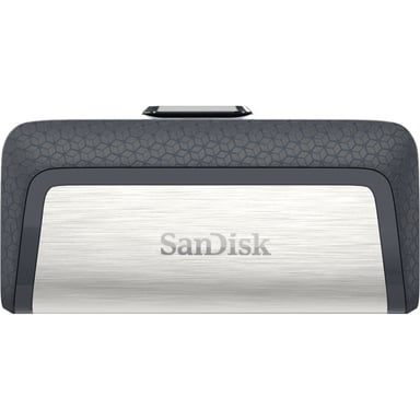 SanDisk Ultra Dual Drive USB Type-C lecteur USB flash 32 Go USB Type-A / USB Type-C 3.2 Gen 1 (3.1 Gen 1) Noir, Argent - Neuf