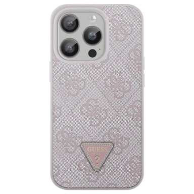Cover per iPhone 15 Pro Max con logo triangolo strass