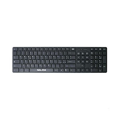 Nilox Keyboard kt40w wireless clavier Bureau RF sans fil QWERTY Neuf