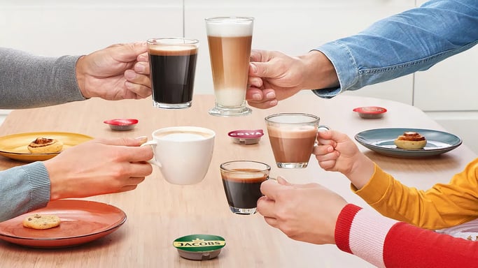 Bosch TAS112E Macchina da caffè a cialde completamente automatica da 0,7 L