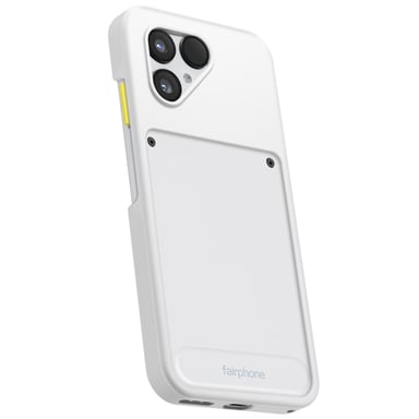 Fairphone Funda Original para Fairphone 6 de Silicona Semirrígida con Contornos Reforzados Blanco