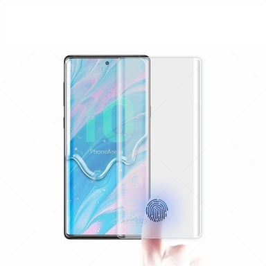 Film Verre Trempe pour SAMSUNG Galaxy Note 10+ Incurve Ecran Incassable 9H+ Protection 0,26mm Transparent 2,5D