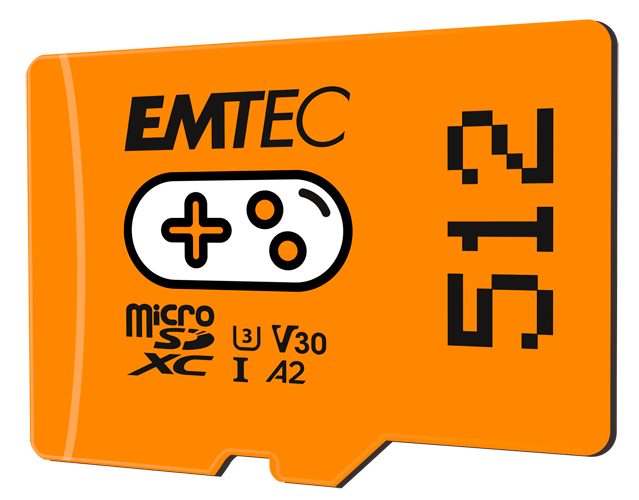 Emtec Gaming 512 Go MicroSDXC UHS-I - Neuf