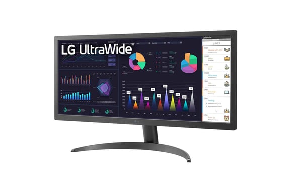 LG 26WQ500-B pantalla para PC 65,3 cm (25.7'') 2560 x 1080 Pixeles 4K Ultra HD LCD Negro