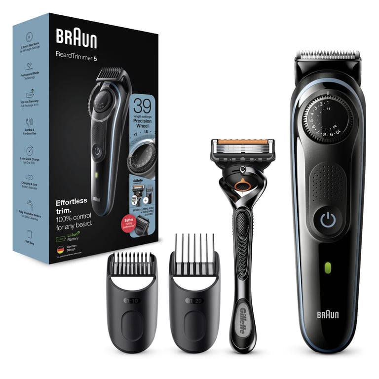 Braun BeardTrimmer 5 BT5341 - vue 1
