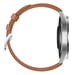 Watch GT 2 Classic, Boitier de 46mm argenté et bracelet Brun Cuir