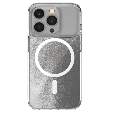 STM Funda para iPhone 15 Pro MagSafe Efecto Arena Antiarañazos Gris