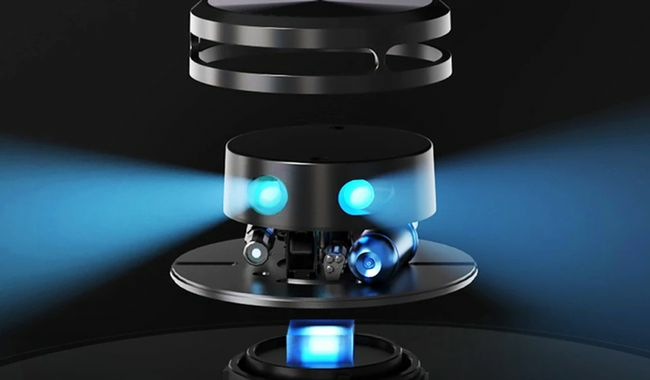 EZIclean I-Bot Z7 Smart 0,4 L Sin bolsa Negro