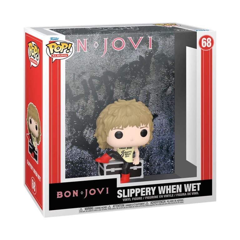 Figurine Funko Pop Albums Bon Jovi Slippery When Wet - vue 3