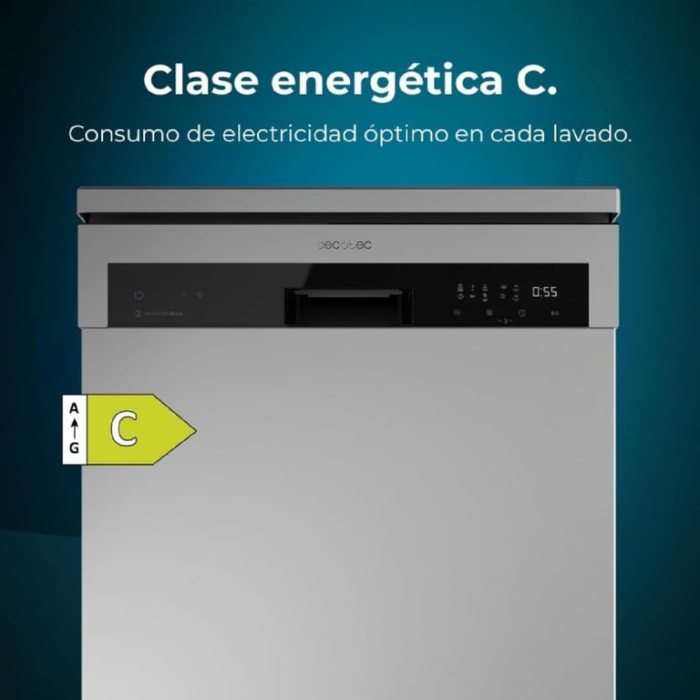 Lave-Vaisselle Cecotec Bolero Aguazero 6500 – 15 Couverts, Moteur Inverter Plus - vue 2
