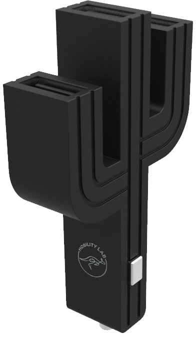 MOBILITY LAB - CACTUS Chargeur de Voiture 3 Ports USB