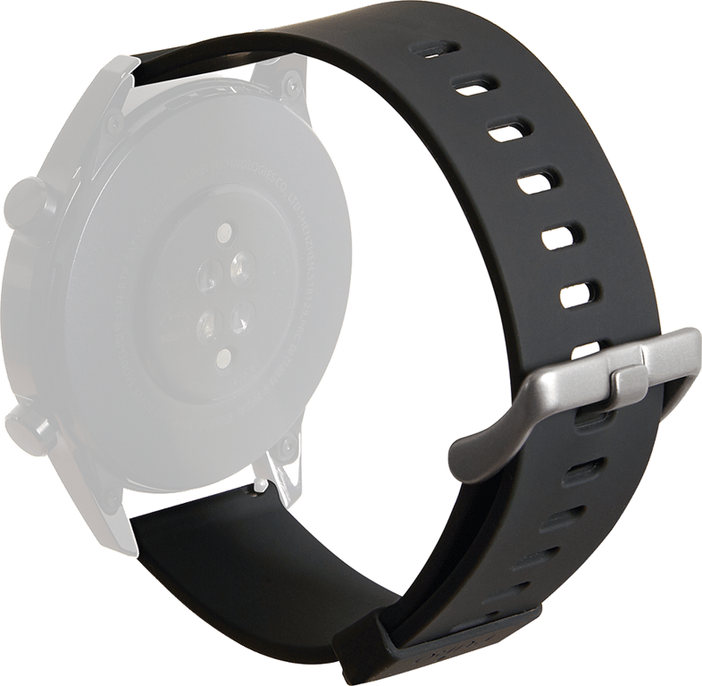 Bracelets Silicone Icon Universel 20mm Noir Puro