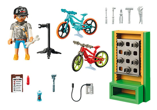 Plataforma de entrenamiento Playmobil Basketteurs