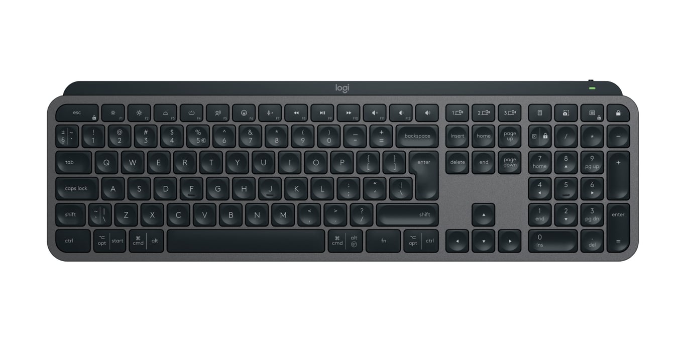 Clavier et Logitech MX Keys Business 2gen Sans fil Récepteur USB - vue 3
