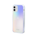 Carcasa híbrida iridiscente invisible para Apple iPhone 12 mini, Iridiscente