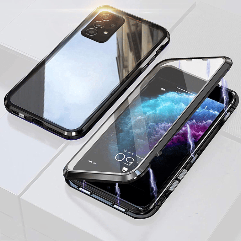 Coque Verre Trempe pour SAMSUNG Galaxy A42 Magnetique Transparente Protection Integrale