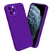 Coque pour Apple iPhone 11 PRO MAX en FLUID VIOLET FONCÉ Housse de protection Étui en silicone TPU flexible