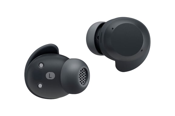 LG xboom Buds Lite Écouteurs Bluetooth par will.i.am transducteurs en graphène et longue autonomie, Noir