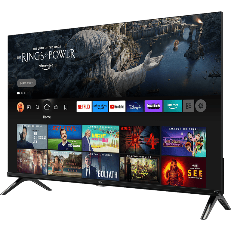 TCL 32SF540 Téléviseur Intelligent 32 Pouces FHD HDR & HLG Dolby Audio DTS Virtual XDTS HD Metal Bezel Less Dual Band WiFi 5 avec système Fire OS 7 - vue 3