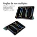 imoshion Coque tablette Trifold pour Apple iPad Pro 11 (2024) M4 - Vert foncé